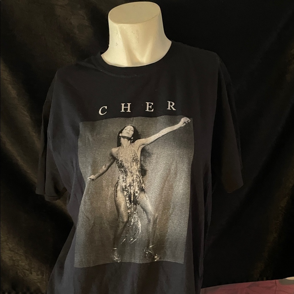 Graphic Image Black Cher Graphic Tee